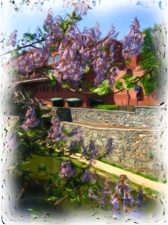 Georgetown Canal_Gouache